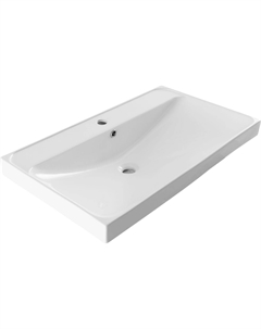 Накладная раковина Flash 80 см 00333268 белая Aquanet