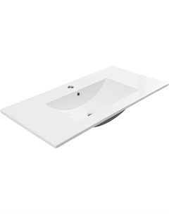 Накладная раковина Flow 90 см 00347432 белая Aquanet