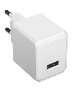 Сетевое зарядное устройство Hoco Ocean CS11A 10.5 Вт, USB, EU, белый (6942007603553)