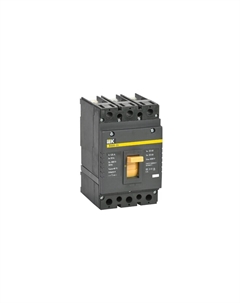 Автоматический выключатель в литом корпусе Karat ВА88-35 3P 125А 35 кА 400 В (SVA30-3-0125) Iek
