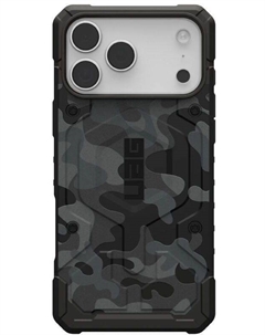 Чехол Pathfinder MagSafe для iPhone 17 Pro Max, черный камуфляж Uag