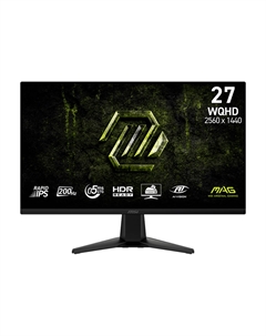 Игровой монитор MSI MAG 275QF E20, 27", 2560x1440, 200 Гц, Rapid IPS, черный Msi