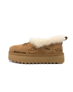 Женские короткие зимние ботинки light brown Ugg