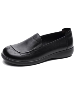 Женские лоферы, черный Aokang