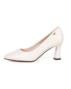 Женские туфли на высоком каблуке Ecru Red dragonfly