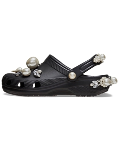 Сандалии SIMONE ROCHA x Clogs унисекс Black Crocs