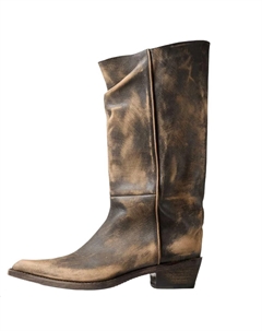 Остроконечные потертые ботинки women's Khaite