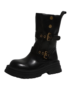 Черные женские ботильоны Medd