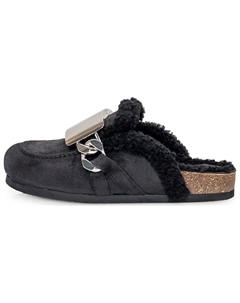 Закрытые тапочки женские черные Jw anderson