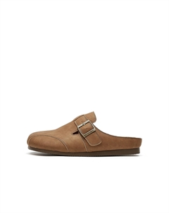 Закрытые тапочки для женщин, коричневый Daphne