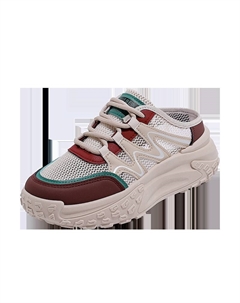 Закрытые тапочки для женщин, красный Zulishi