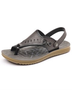 Пляжные шлепанцы мужские, серый Captain illy