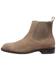 Коричневые мужские короткие челси-боты Hugo boss