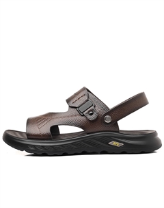 Пляжные шлепанцы мужские, коричневый Captain illy