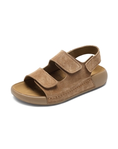 Сандалии с одной лямкой для мужчин, желтый Aokang