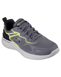 Мужские кроссовки BOUNDER 2.0 ANDAL, темно-серые/лаймовые Skechers