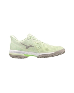 Теннисные кроссовки женские WAVE EXCEED TOUR 5 CC Clay Court 61GC227540 светло-зелёные Mizuno