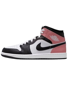 Кроссовки 1 Mid White Rust Pink Black Jordan