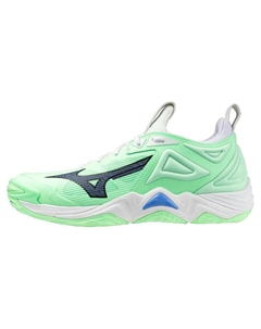 Волейбольные кроссовки Wave Momentum для взрослых, зеленые Mizuno
