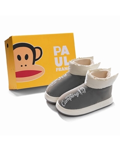 Короткие зимние ботинки мужские, серый Paul frank