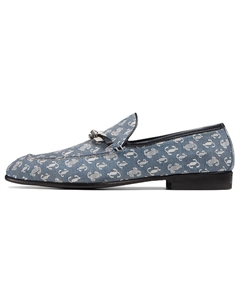 Жаккардовые лоферы Jimmy choo