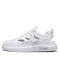 Дышащие мужские кеды Low Top, белый Cahhrrn
