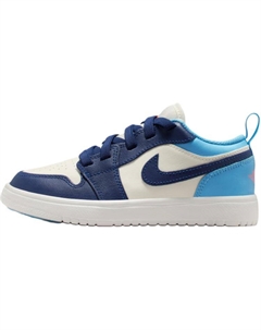 Кроссовки Air 1 Low top бело-синие детские Jordan