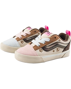 Кроссовки low top для малышей brown pink blue Vans