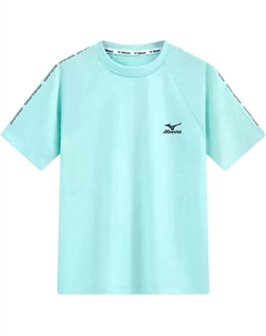 Детская футболка, зеленый Mizuno