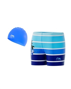 Детский купальник, синий Li-ning