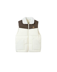 Детский жилет-пуховик, белый Puma