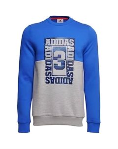 Детский свитшот, синий Adidas