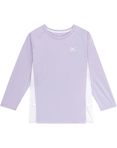 Детская футболка, фиолетовый Mizuno