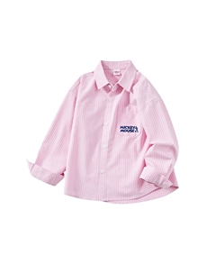 Детская повседневные рубашка, розовый Disney