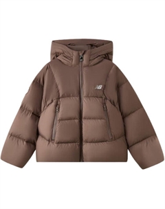 Детская пуховая куртка, коричневый New balance