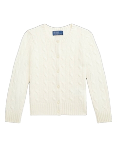 Белая детская кофта Kids' Polo ralph lauren