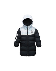 Пуховик для детей 3-7 лет, черный Fila kids