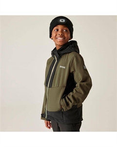 Дышащая ветрозащитная куртка Haydenbury Softshell с капюшоном для детей Regatta