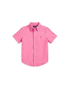 Детская розовая рубашка Kids' Polo ralph lauren