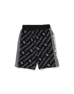 Шорты для детей 3-7 лет, черный A bathing ape®