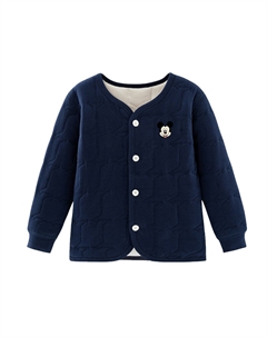 Утепленная куртка для детей 3-7 лет, синий Disney