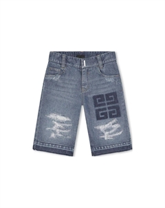 Детские шорты, синий Givenchy