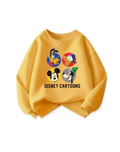 Толстовка для детей 3-7 лет, желтый Disney