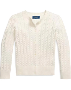 Белая детская кофта Kids' Polo ralph lauren