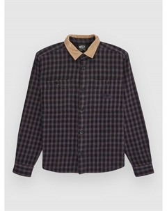 Рубашка Mercury Sandstrokes Kids Hemd, sand strokes black Quiksilver