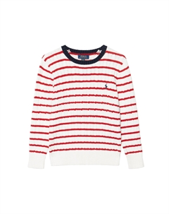 Белая детская кофта Kids' Polo ralph lauren