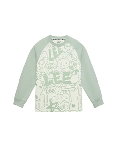 Футболка для младших школьников, светло-зеленый Lee