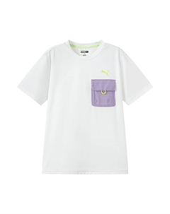 Футболка Performance SS25 Raw White Kids' Puma