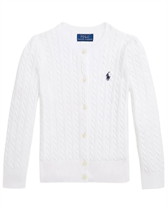 Белая детская кофта Kids' Polo ralph lauren