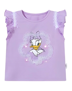 Футболка для детей 3-7 лет, фиолетовый Disney